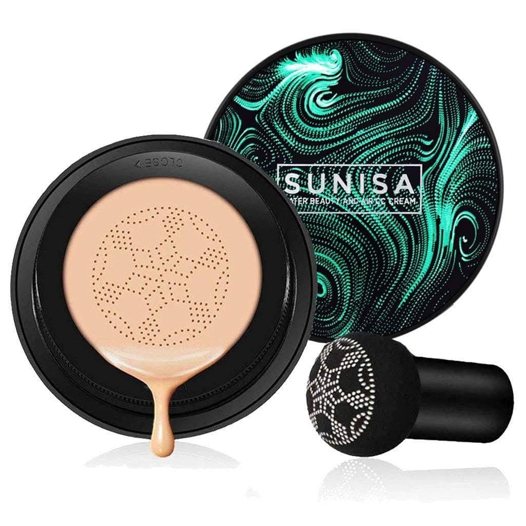 Sunisa New Mushroom Head Make Up Air Cushion Moisturizing Foundation Makeup CC Cream - Foundation