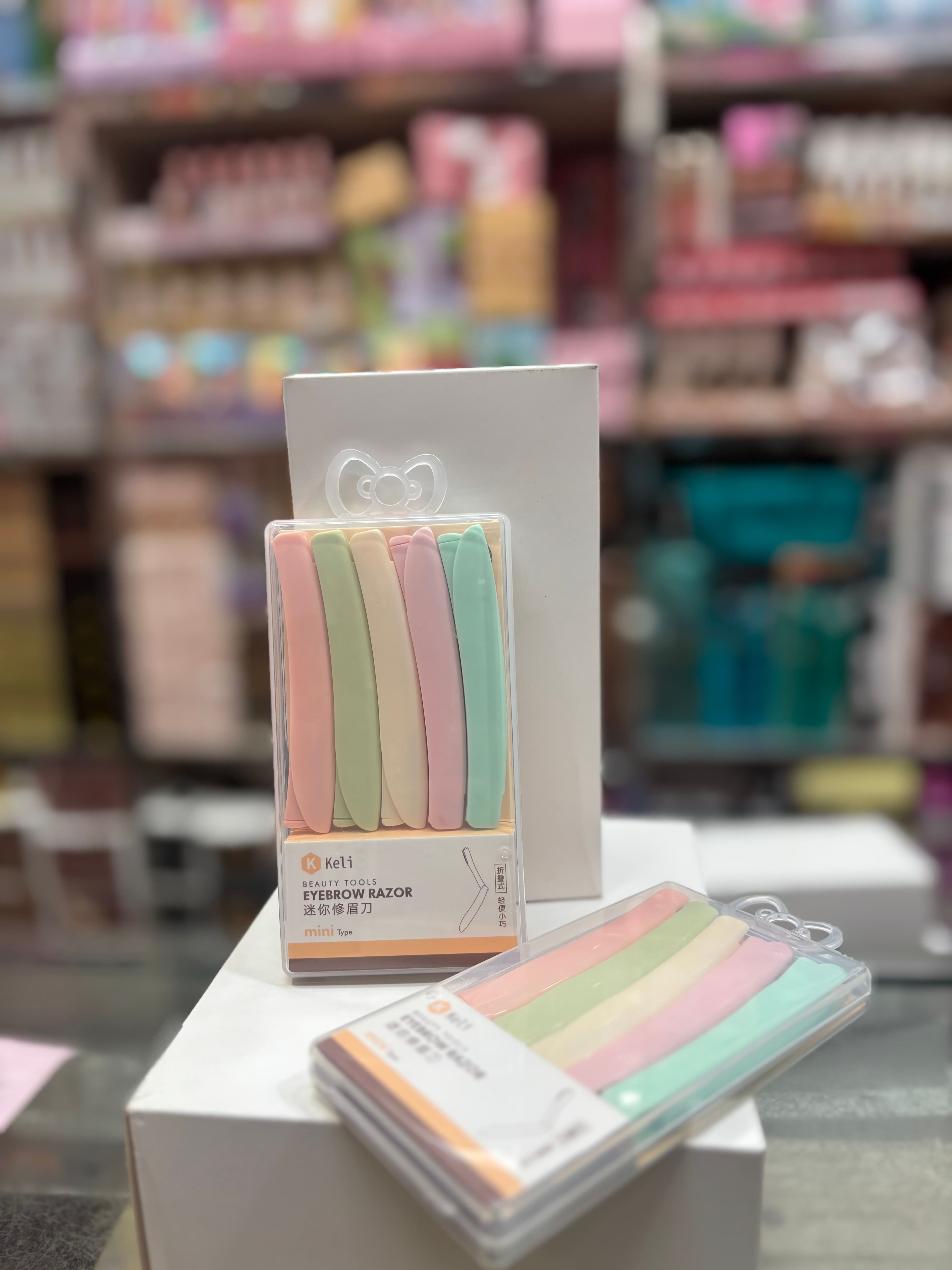 Keli Eyebrow & Facial Razor - 5pcs