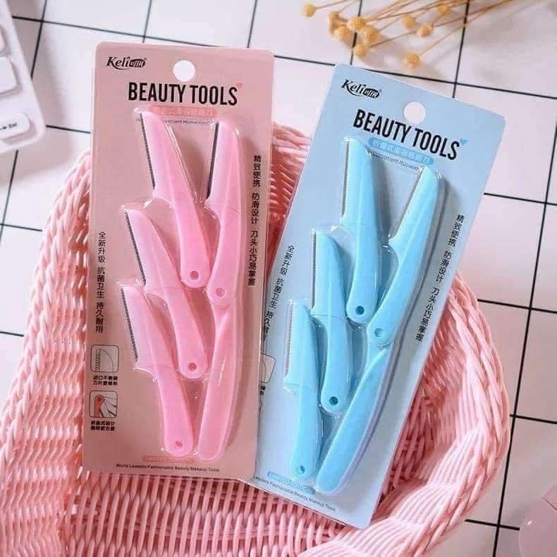 Keli 3-Piece Precision Eyebrow Razor Set –
