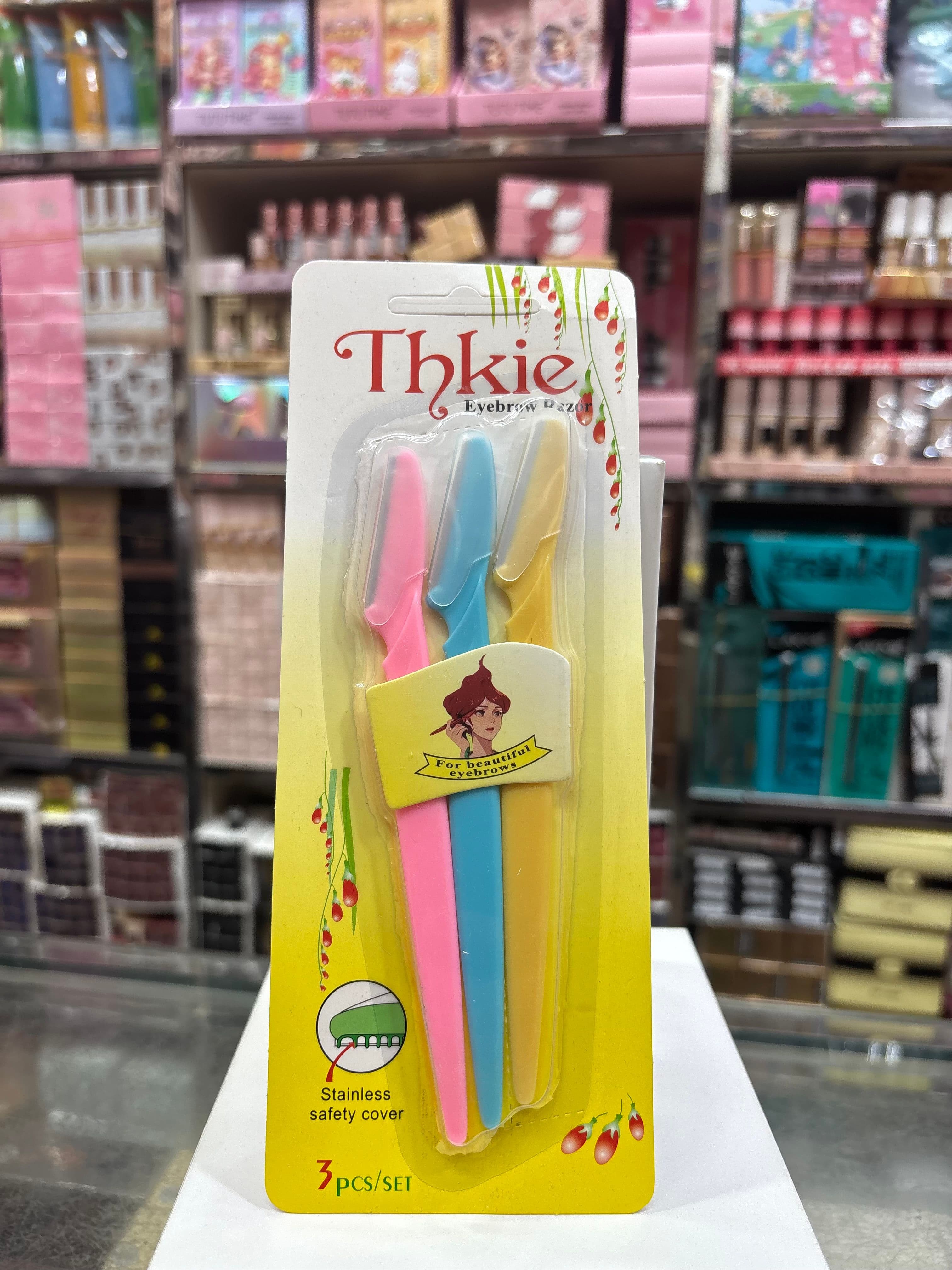 Tinkle 3-Piece Eyebrow Razor Set –