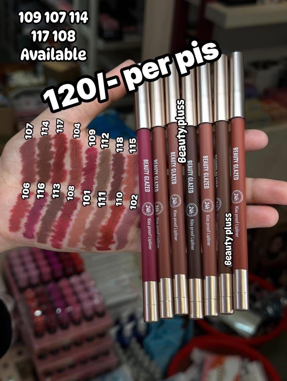 Beauty Glazed 24H Kiss-Proof Lipliner Collection
