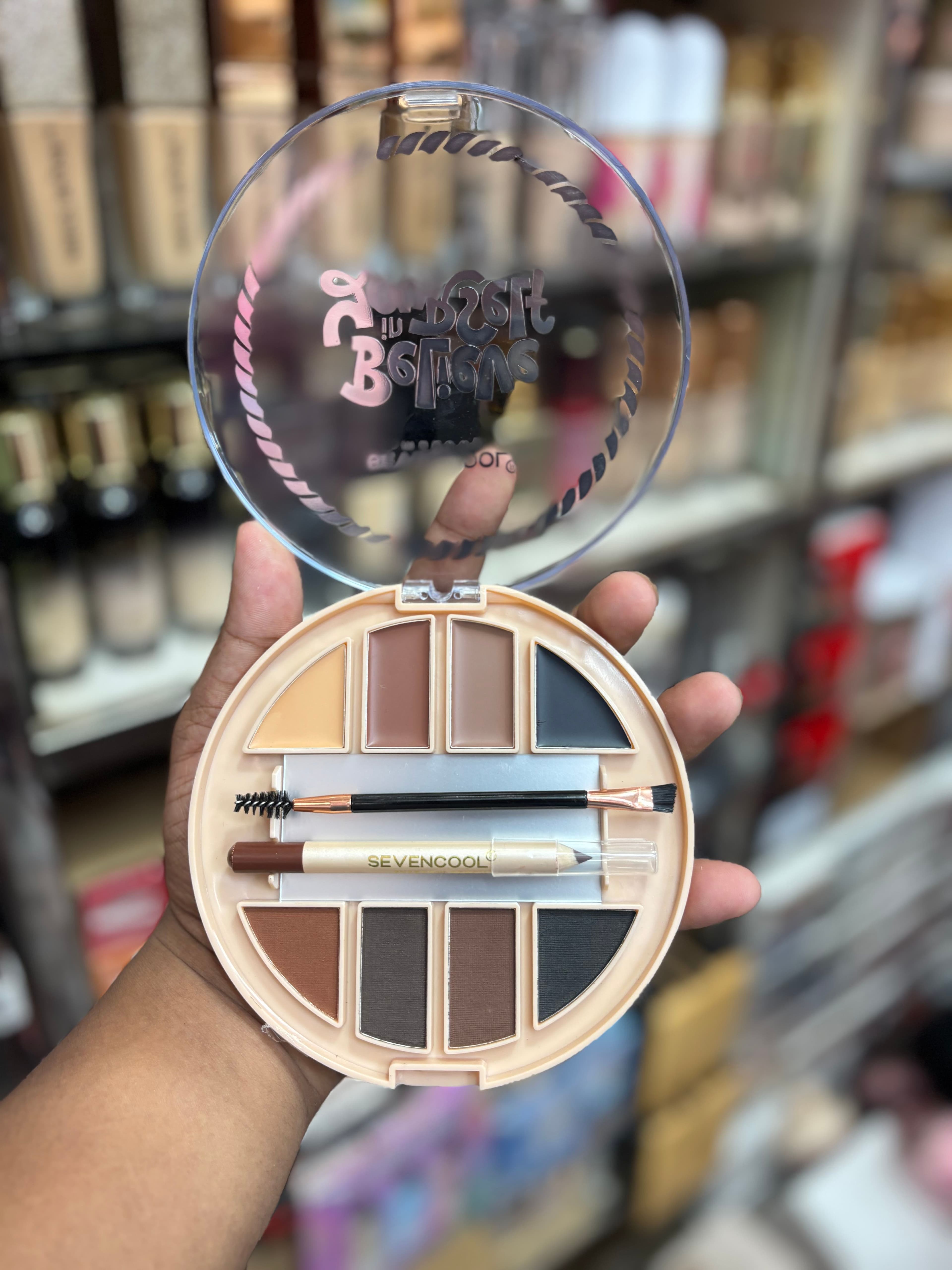 Sevencool All-in-One Eyebrow & Eye Shadow Palette Kit
