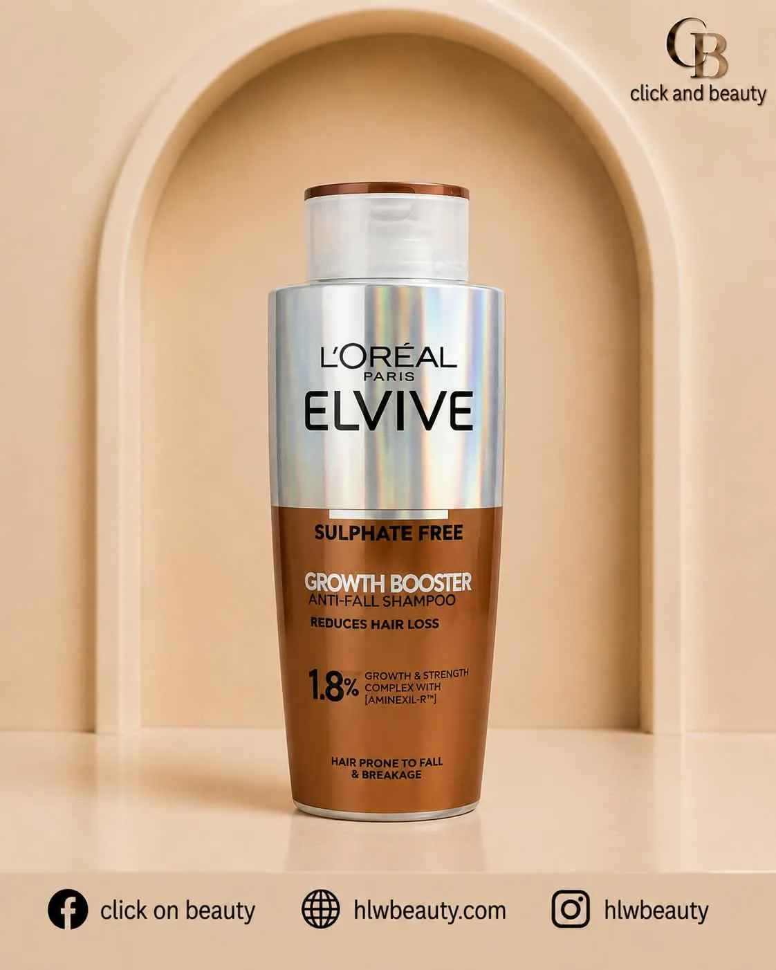 L'Oreal Paris Elvive Growth Booster Anti-Fall Shampoo