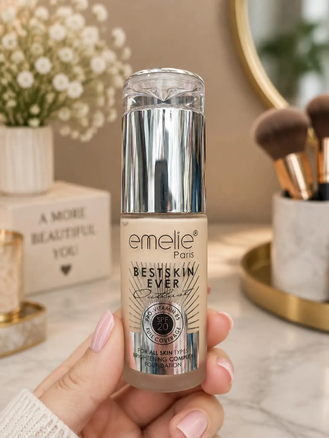 Emelie Paris Best Skin Ever Outlast Foundation SPF 20