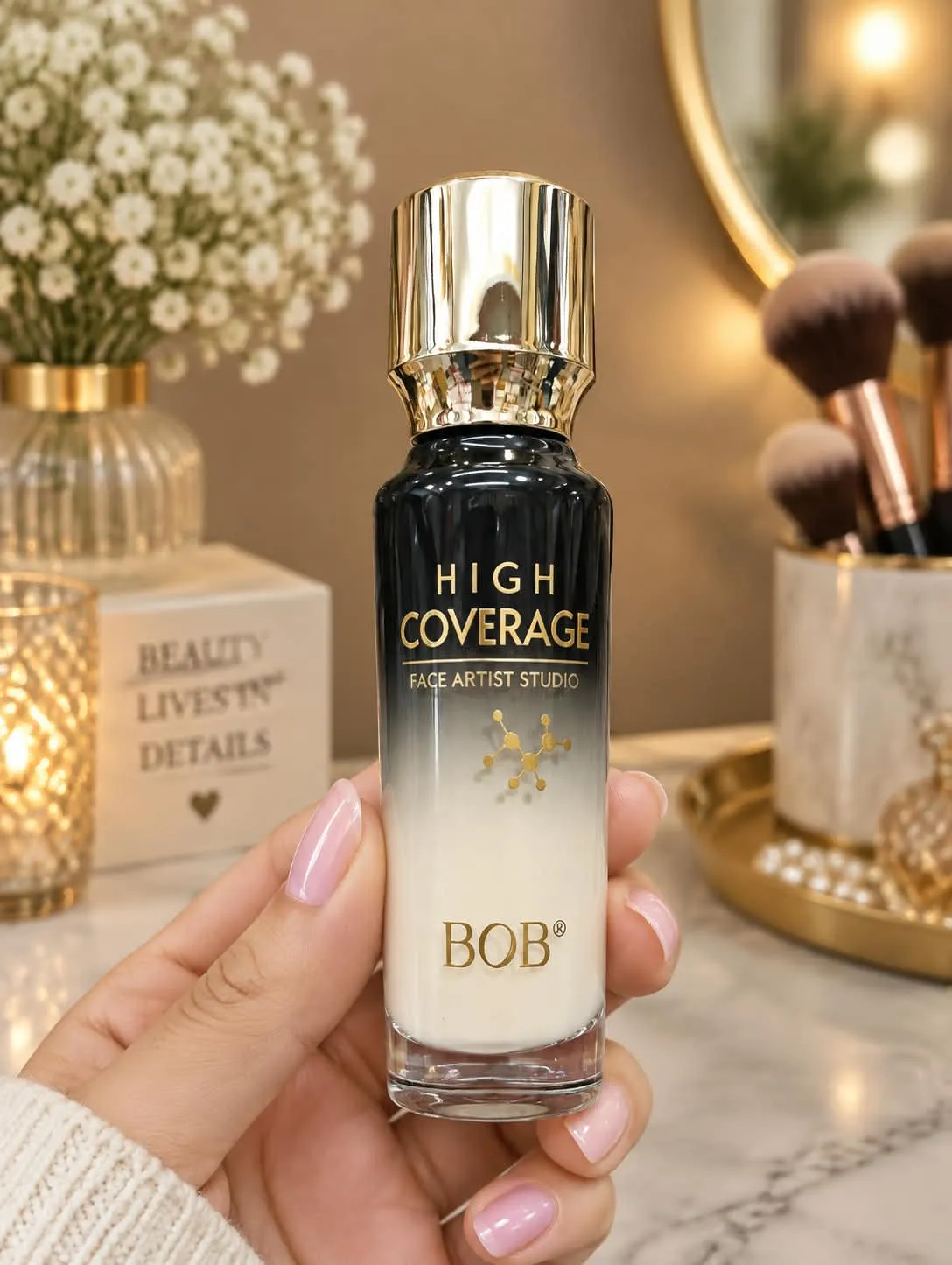 BOB High Coverage Face Artist Studio Liquid Foundation